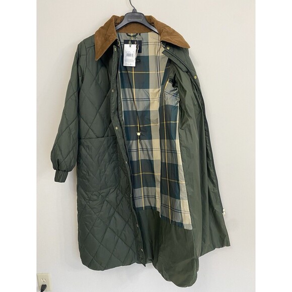 Barbour® Marsett quilted coat New Size US 14 MSRP $399 - Picture 10 of 16